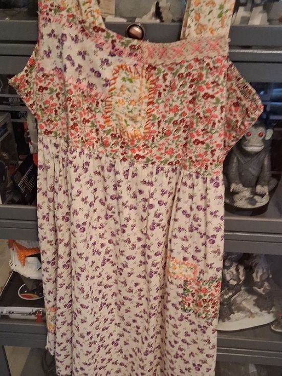 NATURAL LIFE Dresses & Skirts - Natural life patchwork mini dress XL NWT